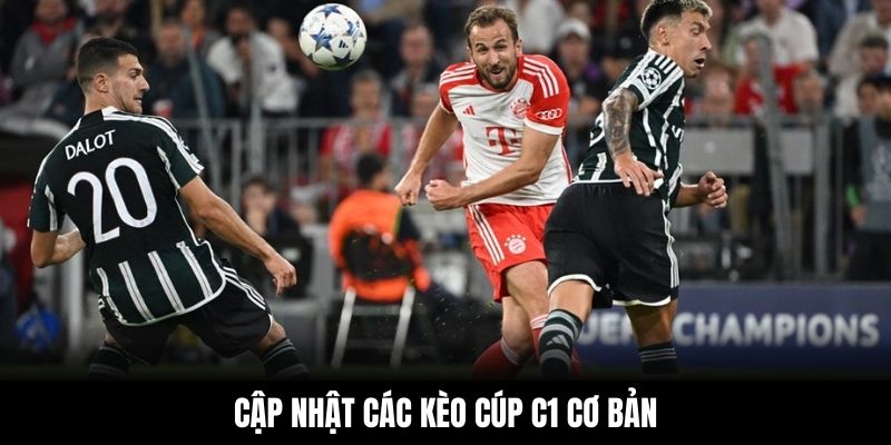 Cập nhật các kèo Cúp C1 cơ bản