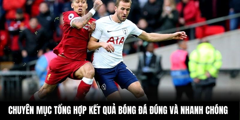 Chuyên mục tổng hợp kết quả bóng đá chính xác và nhanh chóng