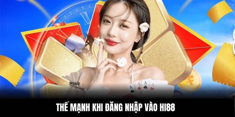Thế mạnh khi đăng nhập vào Hi88
